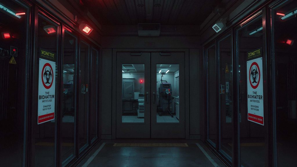 Eingang zu "Zone Theta"